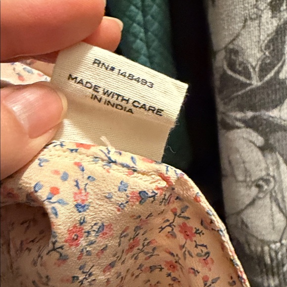 Doen Baudoin Dress in Peach Martha Garden Size M - Picture 4 of 5